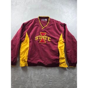 Iowa State Cyclones Pullover Jacket Mens XL Campus Specialties Windbreaker *Read